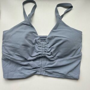 Athleta blue sports bra